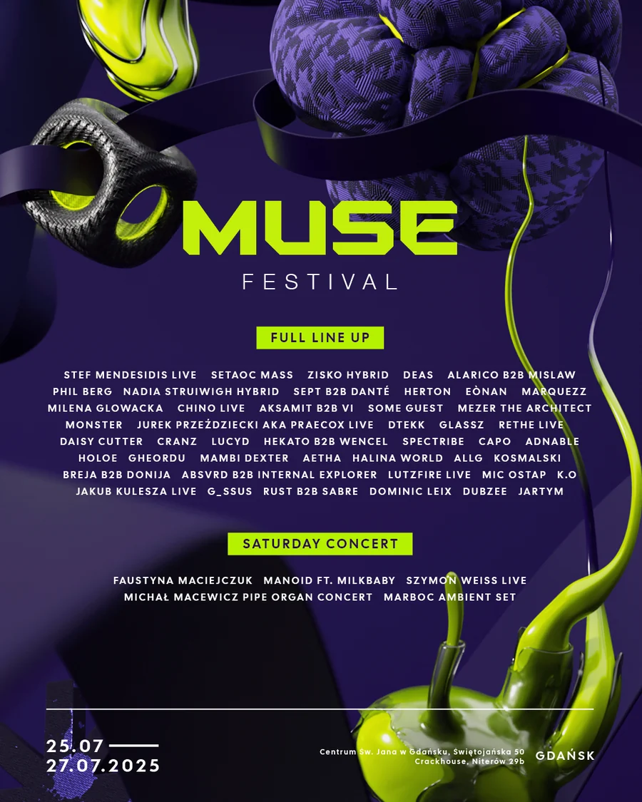 MUSE Festival 2025 poster